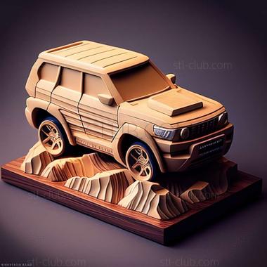 3D модель Mitsubishi Pajero Mini (STL)